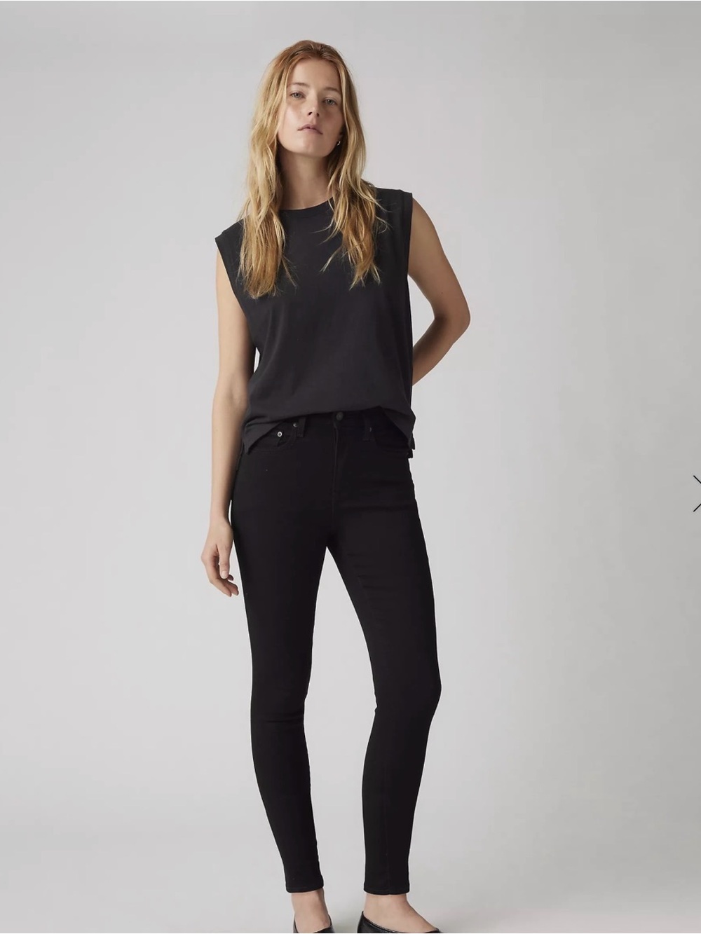 Levi’s Black High Rose Skinny Jeans